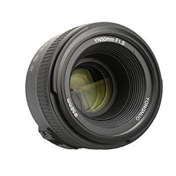 Yongnuo 50mm F1.8 Lens for Nikon DSLR Camera Large Aperture Auto Focus Lens as Nikon AF-S 50mm 1.8G
