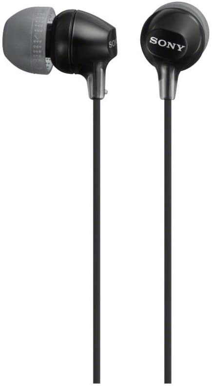 Sony In-Ear Lightweight Headphones, Black