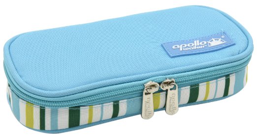 Glodwheat Portable Medical Travel Cooler Bag Insulin Cooler Case Ice Bags (Light Blue)
