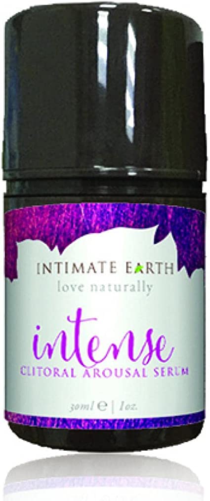 Intimate Organics Earth 30ml/ 1oz Intense Clitoral Stimulation Gel, clear