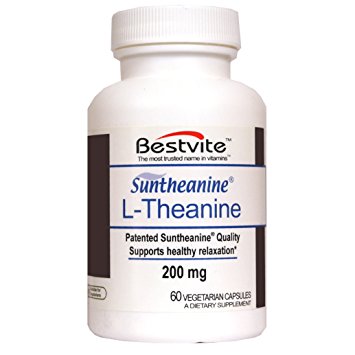 L-Theanine 200mg with Suntheanine (60 Vegetarian Capsules)