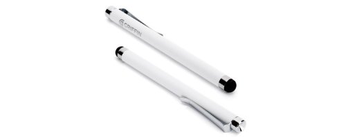 Griffin Technology Stylus Pen for iPad, iPod touch, iPhone and other touchscreens (White)