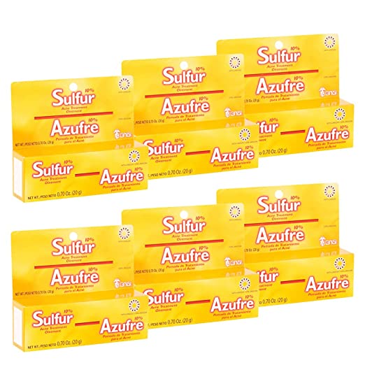 Grisi Sulfur Soap for Acne - 6 pack