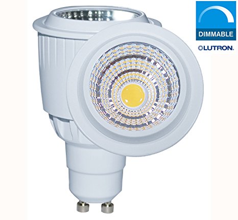 LC LED 9W Dimmable GU10 LED Bulb, 810 Lumen (50W, 60W, 70W) Halogen Replacement, Warm White (3000K), Wide Angle 90 Degree Flood Light, Large Size Bulb