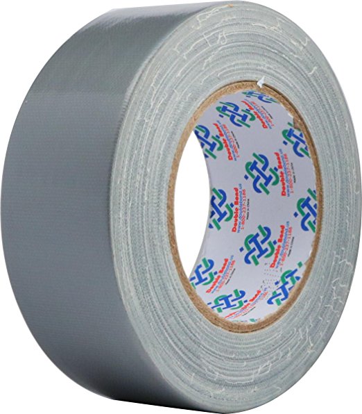 Double Bond Professional Grade Duct Tape 6351, Silver, 48mm x 32m (1.88 Inch x 35 Yards), 11mil Thick (Pack of 1)