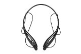 Esonstyle Universal Vibration Neckband Wireless Stereo Bluetooth Sport Headphones Headset with Noise Cancelling and Buit-in Microphone for Lg Iphone Samsung Ipad Nokia HTC and Moreblack