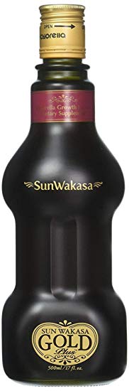 Sun Chlorella- Sun Wakasa Gold with Chlorella Growth Factor- Support Your Health On A Cellular Level (17 Fluid Ounce)