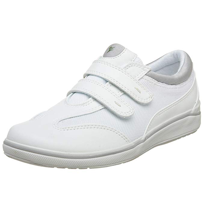Grasshoppers Women's Stretch Plus Hook-and-Loop Sneaker