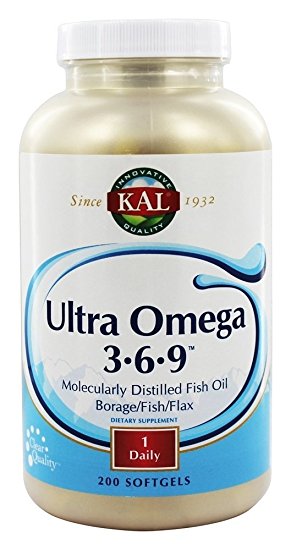 Ultra Omega 3-6-9 Borage/Fish/Flax Kal 200 Softgel