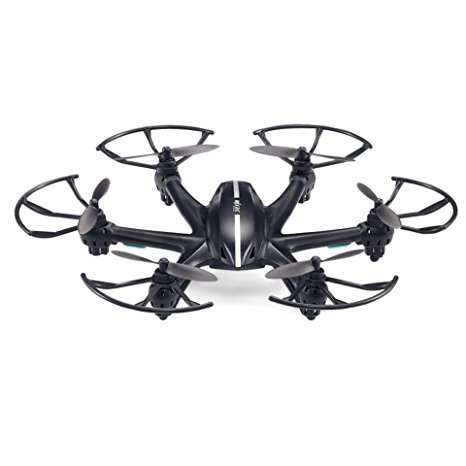 TOZO MJX X800 2.4GHz 6 Axis RC Remote Control Hexacopter UFO Drone 3D Roll with Gravity Sensor Remote Quadcopter Helicopter (Without Camera)-Black