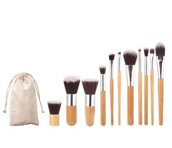 XCSOURCE® 11PCS Professional Makeup Brush Brushes Cosmetic Powder Tool Kit Set With Bag MT52