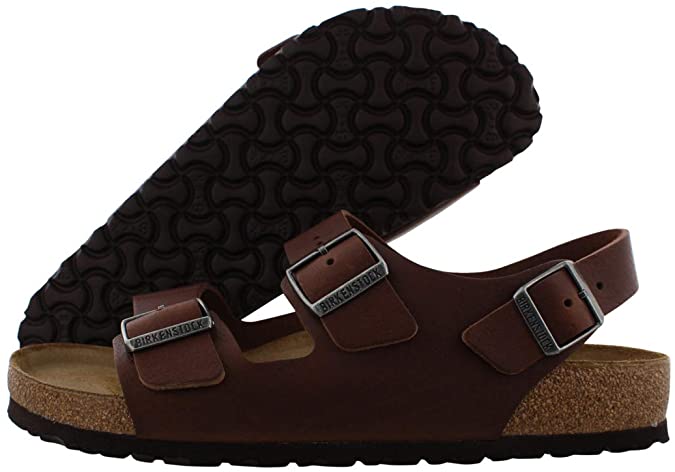 Birkenstock Unisex Milano Vintage Roast Leather