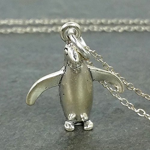 Penguin Necklace - 925 Sterling Silver