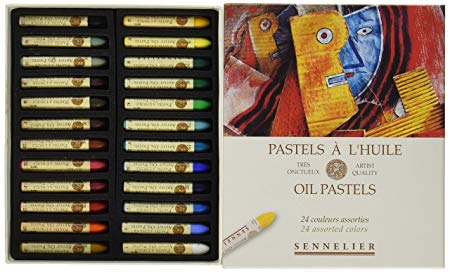Sennelier Oil Pastel Assorted Set Of 24