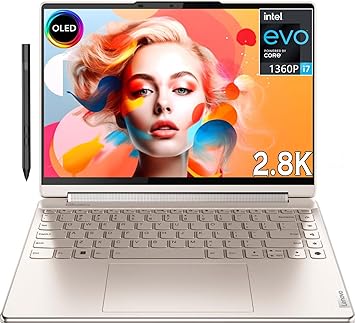 Lenovo - Yoga 9i 2-in-1 14" 2.8K OLED Touch Laptop with Pen - Intel Evo Core i7-1360P - Thunderbolt 4 - Wi-Fi 6E - MIL-STD-810H Win11 (16GB RAM | 1TB PCIe SSD)