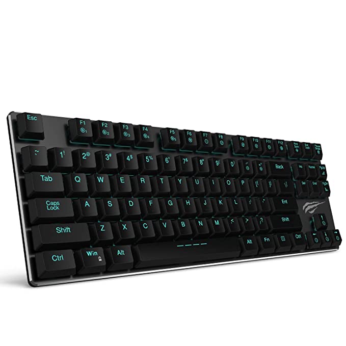 HAVIT Mechanical Keyboard Backlit Wired Gaming Keyboard Extra-Thin & Light