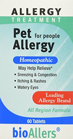BioAllers Pet Allergy Treatment For People -- 60 Tablets