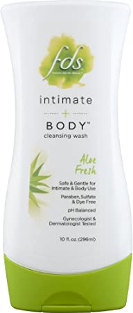 Fds Feminine Hygiene Wash for Gentle Cleansing, Aloe Fresh, 10 Ounce
