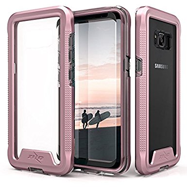 Samsung Galaxy S8 Case, Zizo [ION Series] w/ FREE [Samsung Galaxy S8 Screen Protector] Crystal Clear [Military Grade] for Galaxy S8