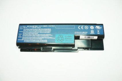 4800MAH 6 CELL HIGH QUALITY REPLACEMENT LAPTOP BATTERY FOR ACER ASPIRE 7730 7735 7735Z 7738