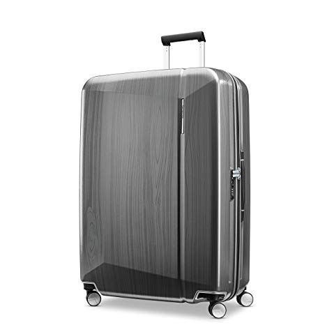 Samsonite Etude Hardside Checked Luggage with Double Spinner Wheels, Cedar Wood