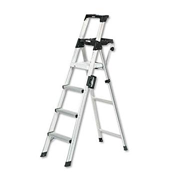 Cosco 20-61AABL Signature Series Premium Aluminum Type T1A Step Ladder, 6-Foot