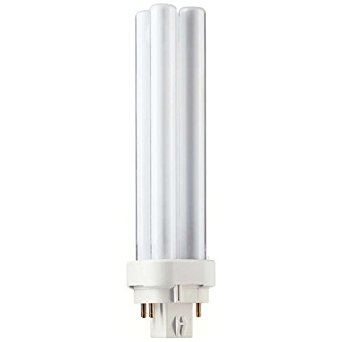 Philips Lighting 38325-7 - PL-C 13W/827/4P/ALTO - 13 Watt CFL Light Bulb - Compact Fluorescent - 4 Pin G24q-1 Base - 2700K -