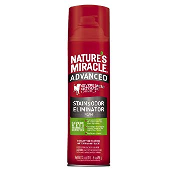 Nature's Miracle Pet Stain and Odor Remover Foam Aerosol Sprays