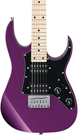 Ibanez GRGM21MMPL MiKro 6-String Electric Guitar - 22.2", Metallic Purple