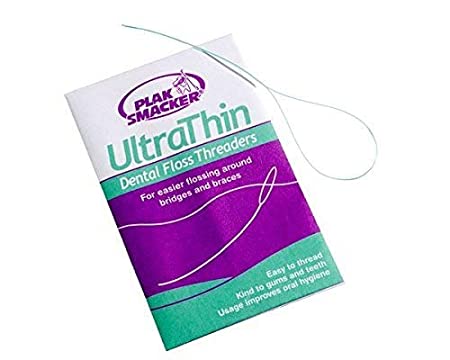 Ultra Thin Dental Floss Threaders 1000 Count (100 packs of 10 each)