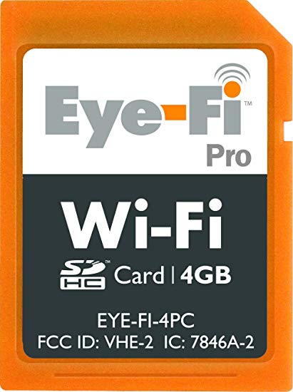 Eye-Fi Pro 4 GB SDHC Wireless Flash Memory Card EYE-FI-4PC