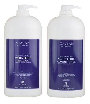 Alterna Caviar DUO Moisture Shampoo 67.6 oz and Conditioner 67.6 oz
