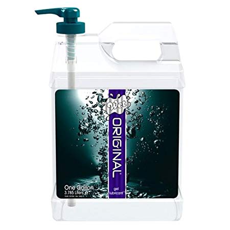 Wet Original Gel Lubricant Water Based One Gallon, 128 Ounce