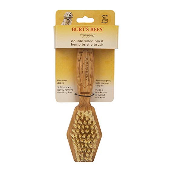 Burt's Bees Bamboo Grooming Tools for Dogs | Dog Brushes Remove Mats, Tangles and Loose Hair with Minimal Effort and Comfort | Suitable for Long or Short Hair