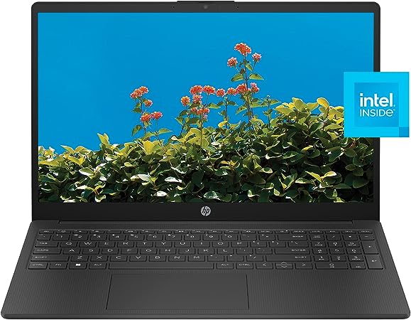 HP 15 inch Laptop, HD Display, Intel Processor N100, 4 GB RAM, 128 GB UFS, Intel UHD Graphics, Windows 11 Home in S Mode, 15-fd0000ca (2023)