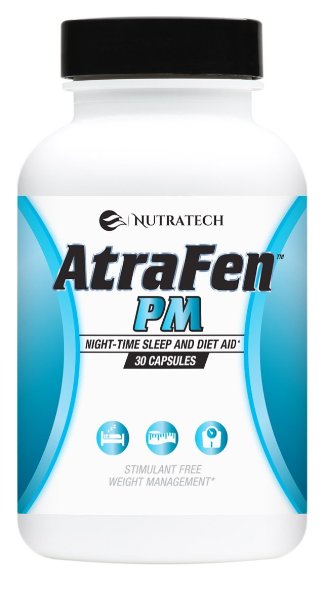 Atrafen PM -PM Diet and Sleep Aid Suppresses Appetite. Helps Regulates Blood Sugar and Cortisol Levels, Stimulates Your Metabolism, and Provides Deep Sleep and 24 Hour Fat Burning!