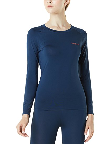 Tesla Women's Compression Long Sleeve T-Shirts Cool Dry Baselayer FUD01 / FUT02 / FUB03