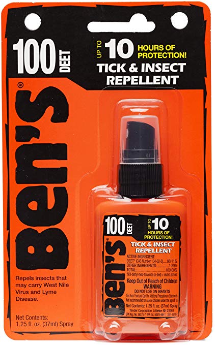 Ben's 100% DEET Mosquito, Tick, and Insect Repellent