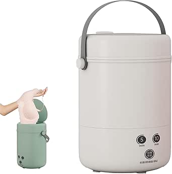 Mini Automatic Washing Machine Portable Socks and Underwear Washing Machine,Portable Washing Machine,Mini Washing Machine, Portable Washing Machine, Mini Washer (White)