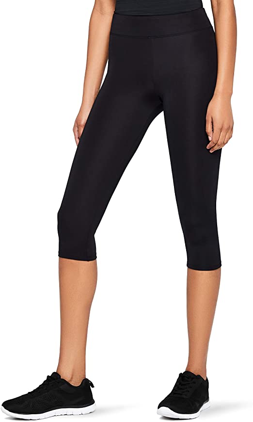 Amazon Brand - AURIQUE Women's Capri Sports Leggings