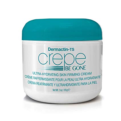 Dermactin-TS Crepe Away Body Souffle 3 oz. - for Dry Aging & Crepey Skin, Smoothes Plumps & Firms Skin, Deeply Moisturizes Skin, Can Be Used On Neck, Chest, Arms & Legs