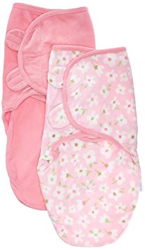 Summer Infant Microfleece Swaddleme Adjustable Infant Wrap, Pink (Discontinued by Manufacturer)