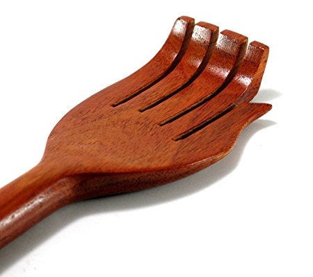 TRUST- Back Scratcher New Rose Wood Handmade Stick Thai Body Massager Wooden