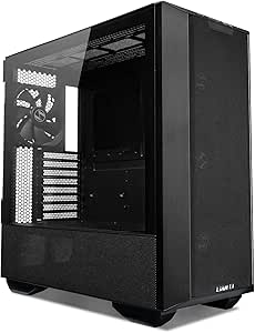 LIAN LI Lancool III Black Aluminum/SECC/Tempered Glass ATX Gaming Case with 4 × 140 PWM Fans (Non-RGB) - LANCOOL 3-X