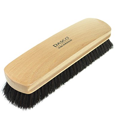 Dasco Horsehair & Applicator Brushes Small/Large Black/Natural Designed For Shoecare