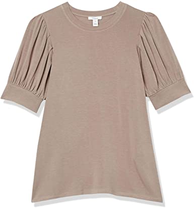 Daily Ritual Women's Supersoft Terry Puff-Sleeve Top