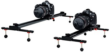 GVM DSLR Camera Slider 16 "and 32" kit Dolly Slider Video Stabilization Rail System with Perfect for Photography and Video Shot