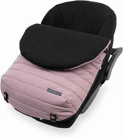 Little Unicorn Infant Car Seat Footmuff | Weather Resistant Bunting Bag | Universal Fit for Baby Car Seat & Travel System | Open Back Design | Non-Slip Backing | Easy Magnetic Closures | Machine Wash