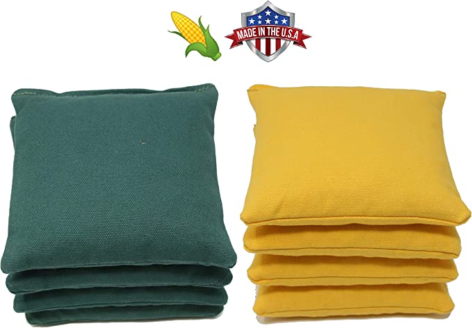 Free Donkey Sports Regulation Cornhole Bags. Corn-Filled. Made in USA. 28  Colors