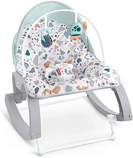 Fisher-Price Deluxe Infant-To-Toddler Rocker Seat - Pacific Pebble